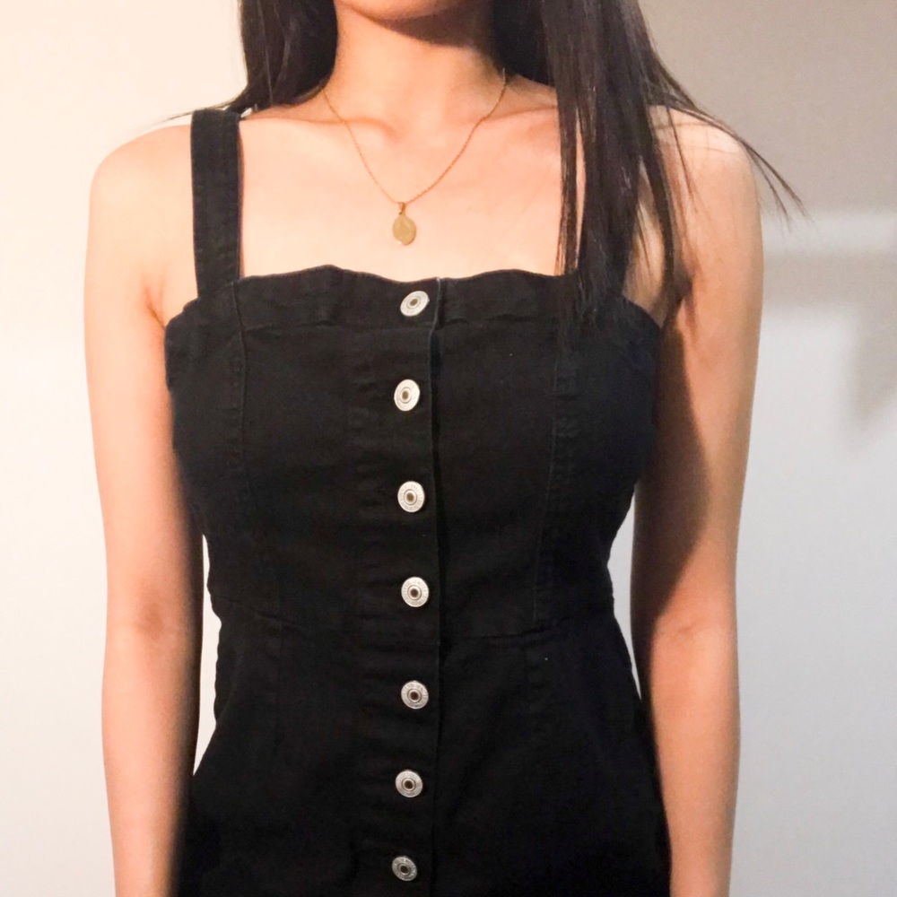 Bluenotes Denim Black Dress